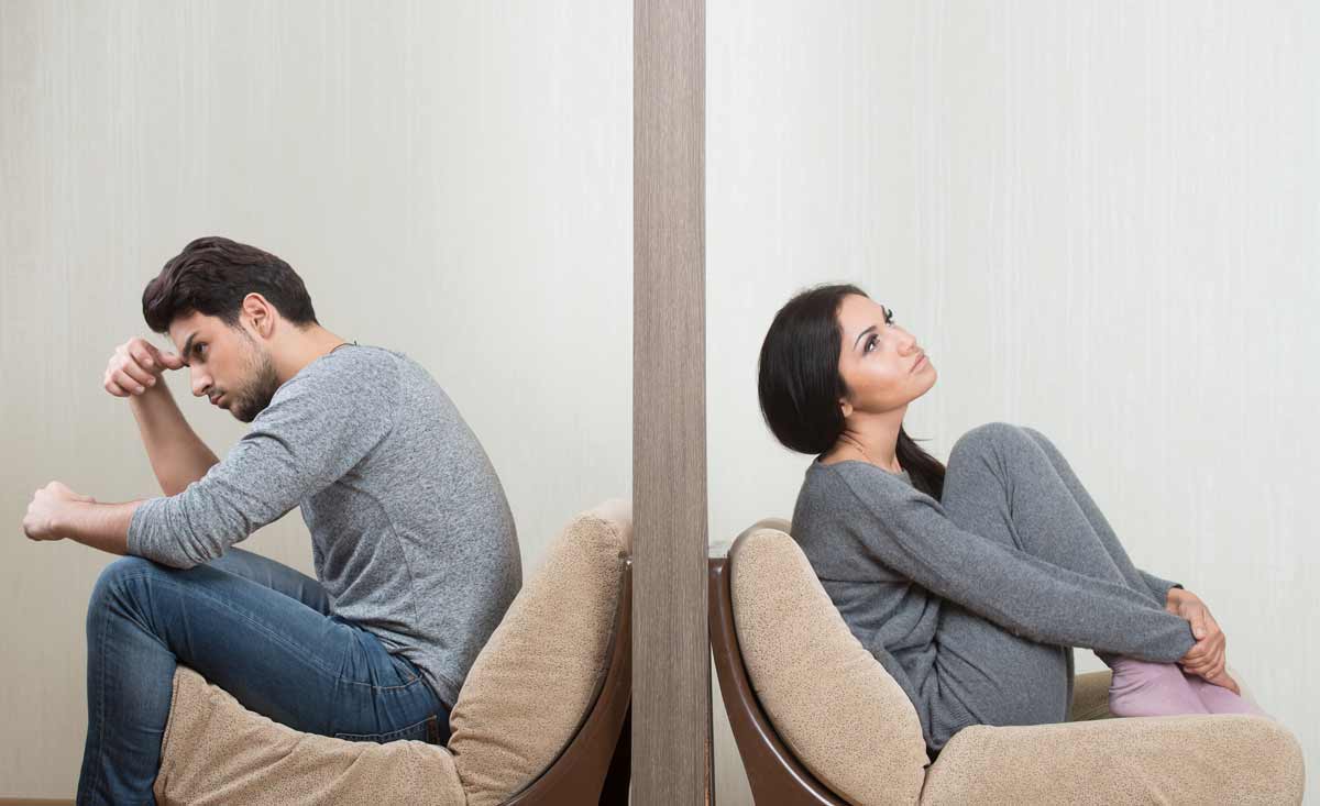 Emotionale Schutzmauer nach der Trennung: Nur eine Phase?